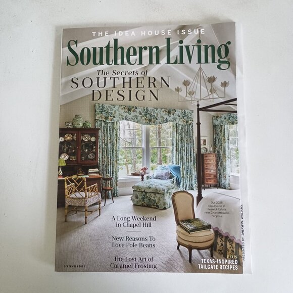 Southern Living magazine September 2025 The Secrets of Southern Design - Picture 1 of 1